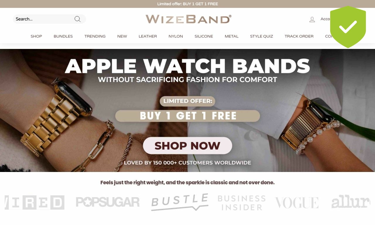 Wizeband Reviews Low Trust Score 26 1 comment